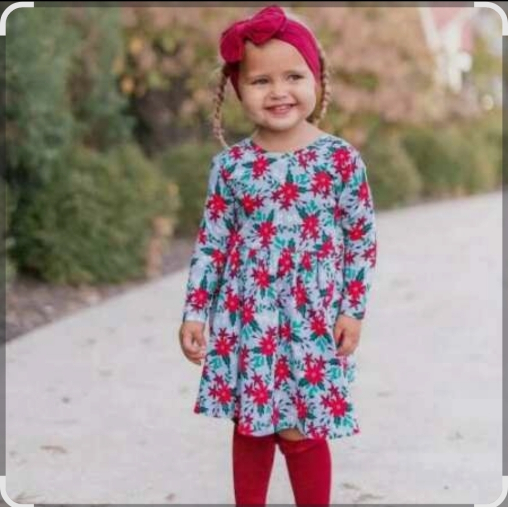 Ruffle Butts Holiday/Christmas Dress- Size 5
